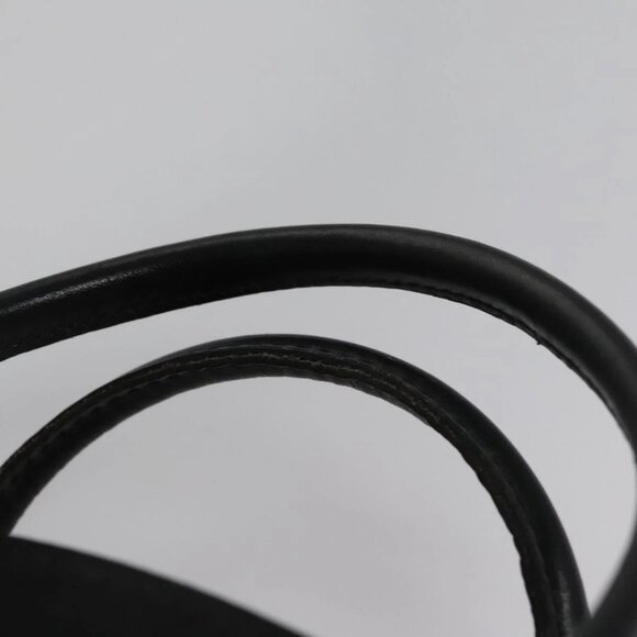 Burberrys Blue Label Mini Hand Bag Nylon Black Auth - Picture 4 of 16